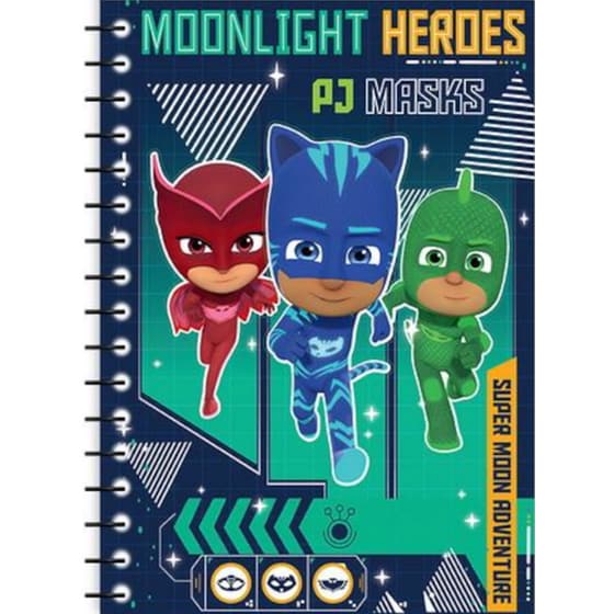 Τετράδιο Σπιράλ DIAKAKIS B5 2 Θεμάτων PJ Masks (1 Τεμάχιο) image 1