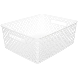 Κουτί Αποθήκευσης F-V 138801b Πλαστικό 35.5x13.5cm - Λευκό