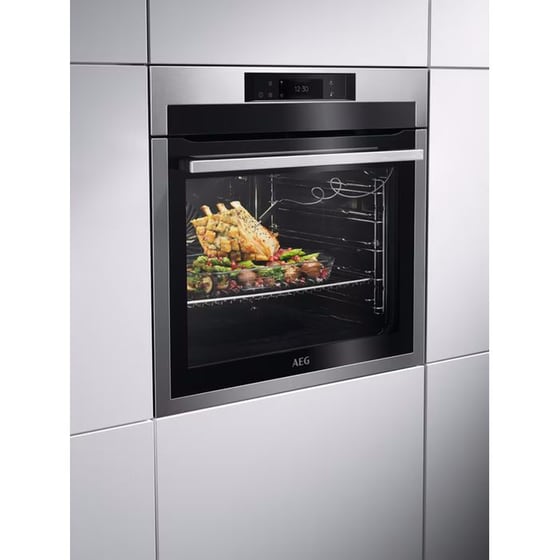 AEG BPE748380M AssistedCooking 71 Lt Inox Εντοιχιζόμενος Φούρνος Άνω Πάγκου image 4