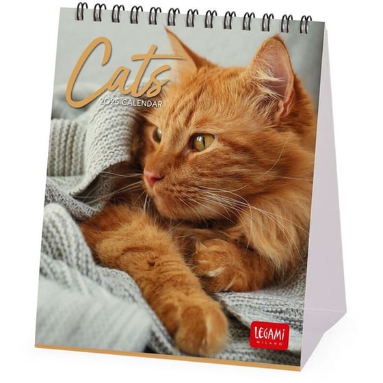 Ημερολόγιο Επιτραπέζιο Legami 2025 Cats 12x14.5cm image 0