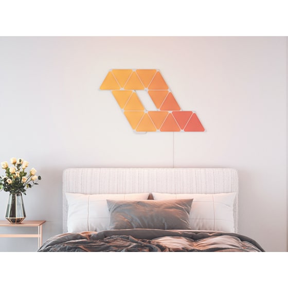 Έξυπνος Φωτισμός Nanoleaf Shapes Triangles Expansion 3PK - RGBW image 2