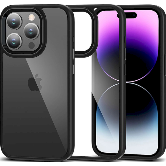 Θήκη Apple iPhone 15 Pro Max - Tech-Protect MagMat - Black / Clear image 0