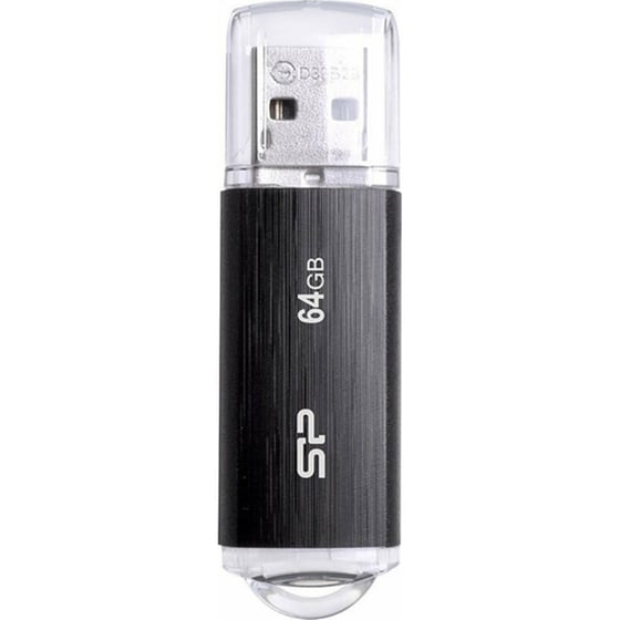 Silicon Power Ultima U02 64GB USB 2.0 Stick Μαύρο image 2
