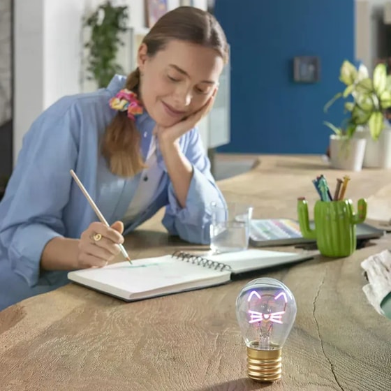 Λάμπα Γραφείου Legami Σχέδιο Kitty image 5