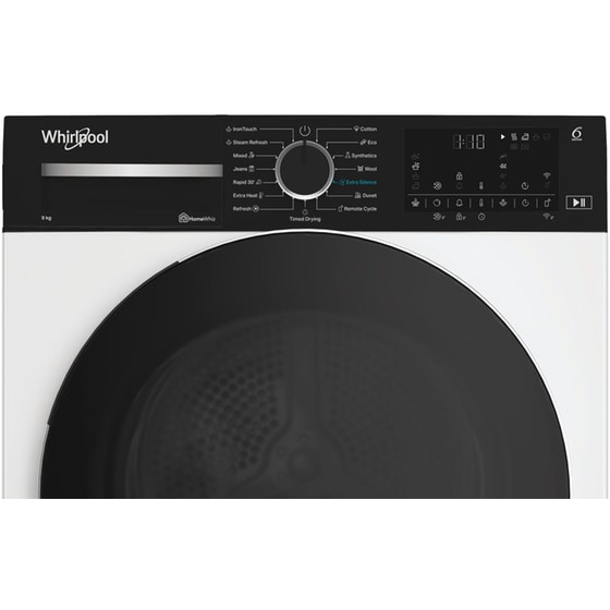 WHIRLPOOL WP B9X WBS EE 9 kg με Αντλία Θερμότητας Λευκό Στεγνωτήριο Ρούχων image 3