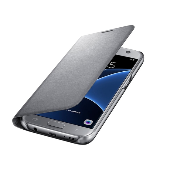 ΘΗΚΗ ΚΙΝ SAMSUNG S7 LED VIEW COVER SLV image 3