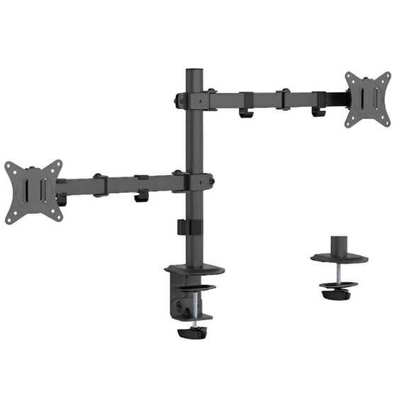 Βάση Οθόνης Επιτραπέζια Gembird MA-D2-03 17" - 32" έως 9 kg image 0