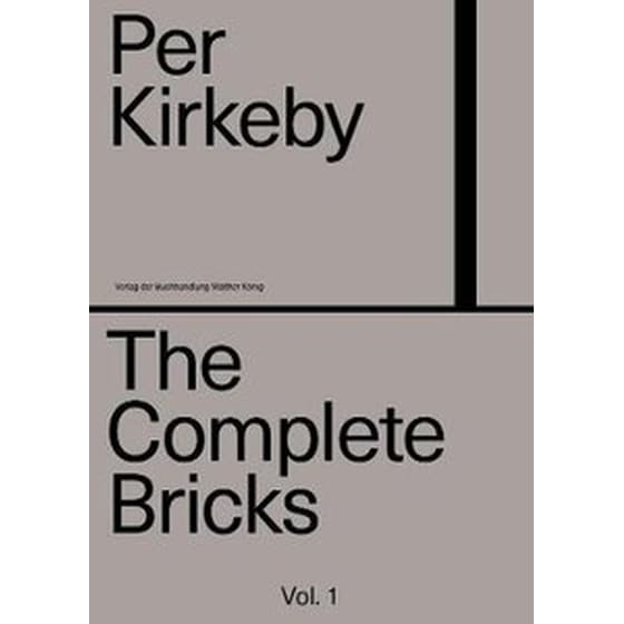 PER KIRKEBY. THE COMPLETE BRICKS image 0