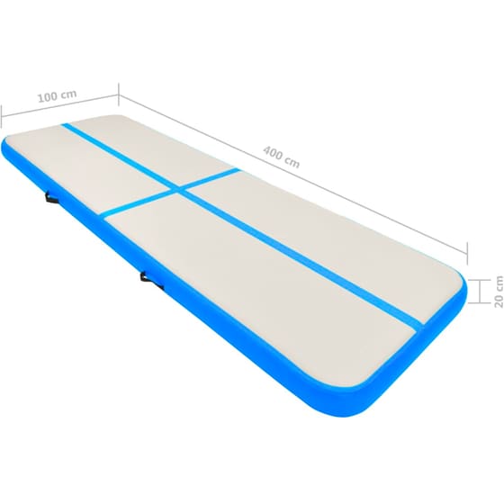 Στρώμα Γυμναστικής VidaXL από PVC 400x100x20 cm - Μπλε image 14