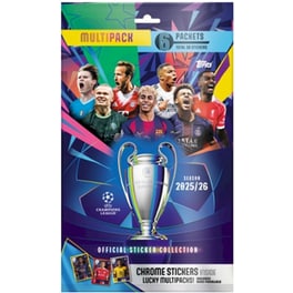 Topps Αυτοκόλλητα UEFA Champions League 2025/26 Multipack