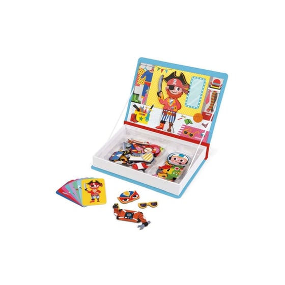 Janod Μαγνητικό Βιβλιό - Αγορίστικα Ρούχα (J02719) image 3