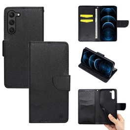 Θήκη  Samsung Galaxy S23 - Sonique Trend Book - Μαύρο