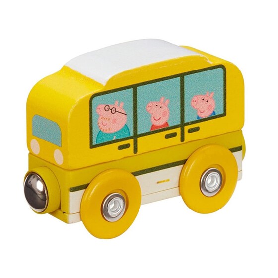 Ξύλινο Παιχνίδι GIOCHI PREZIOSI Peppa Pig  Οχηματάκια  - PPC73000 (4 Σχέδια) image 5