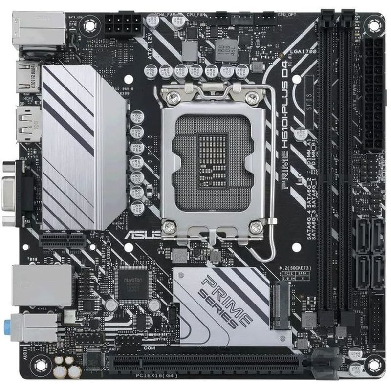 ASUS Asus Prime H610I-Plus D4 Intel H610 Mini-ITX με Socket Intel 1700