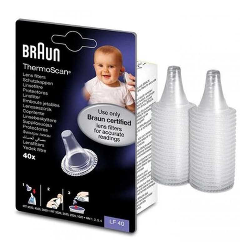 BRAUN Ανταλλακτικά φίλτρα φακού μιας χρήσης BRAUN LF 40