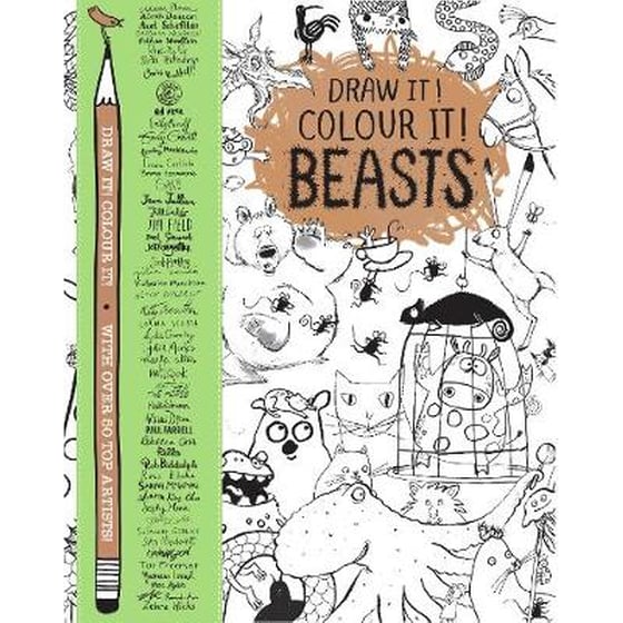 Draw it! Colour it! Beasts image 0