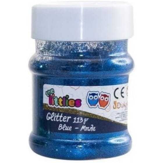 Glitter Σκονη Μπλε 113gr The Littlies image 0