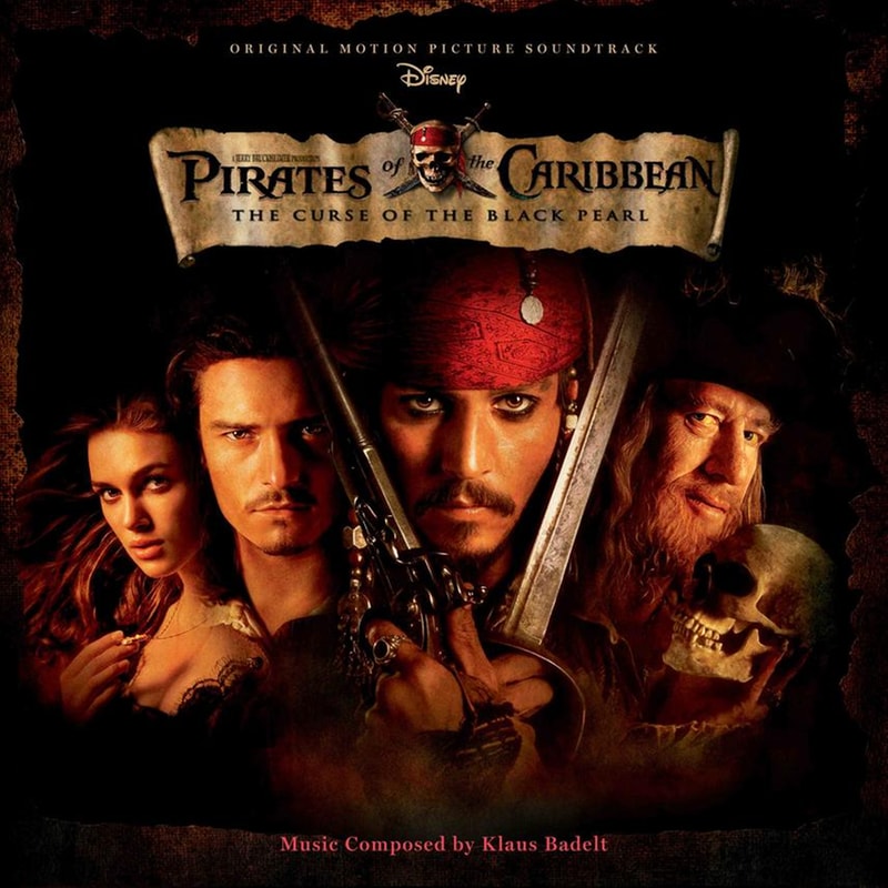 Pirates Of The Caribbean: Curse Of The Black Pearl (Black Ice LP)