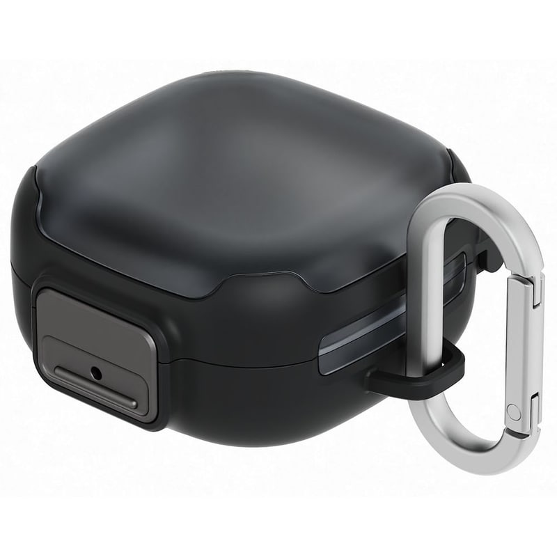 Θήκη Ακουστικών Samsung Clip Case with Carabiner για Galaxy Buds4/Galaxy Buds4 Pro - Black
