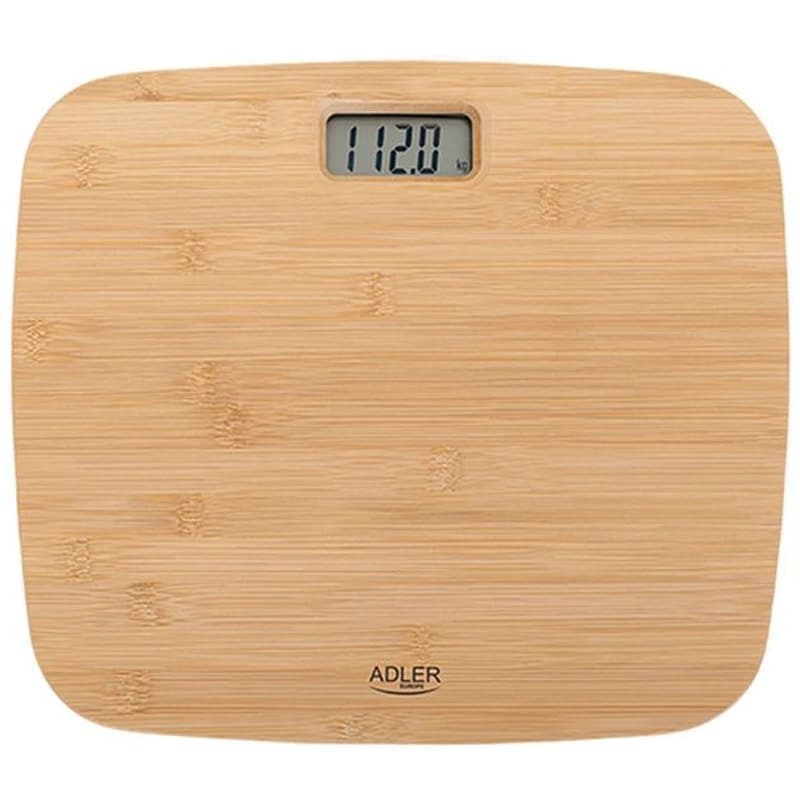 Ψηφιακή Ζυγαριά Σώματος Adler AD8173 Bamboo Καφέ