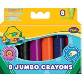 Κηρομπογιές Crayola Mini Kids 8 Τεμάχια