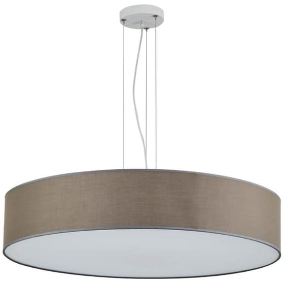 Φωτιστικό Οροφής Πολύφωτο Homelighting Cozy 77-8234 Υφασμάτινο - Καφέ image 0