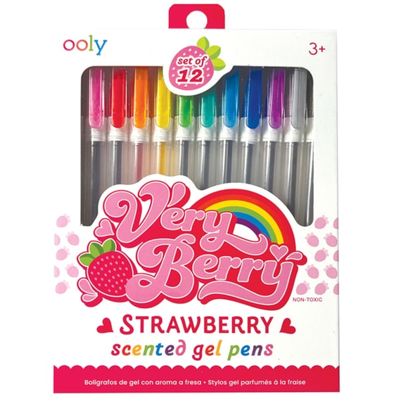 Στυλό Gel Ooly Very Berry Αρωματικά 0.7 mm (12 Τεμάχια) image 0