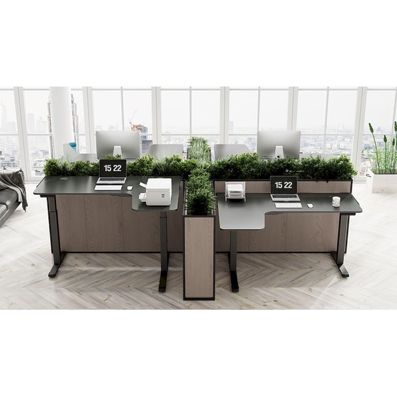 Γραφείο Γωνιακό Gaming/ Εργασίας Eureka Ergonomic ERK-EGD-L60R-B-US 155x106x76-123cm image 11