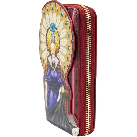 Πορτοφόλι Loungefly - Disney - Snow White - Evil Queen Throne Zip Around Wallet (WDWA2533) image 1