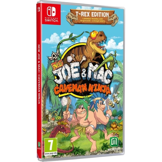 New Joe & Mac: Caveman Ninja T-Rex Edition - Nintendo Switch image 0
