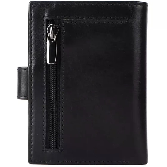Θήκη Καρτών Valenta Leather Magsafe Luxe Black image 7