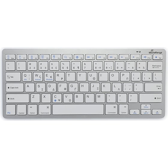 MediaRange MROS132-GR Ασύρματο Bluetooth Πληκτρολόγιο (GR) image 0