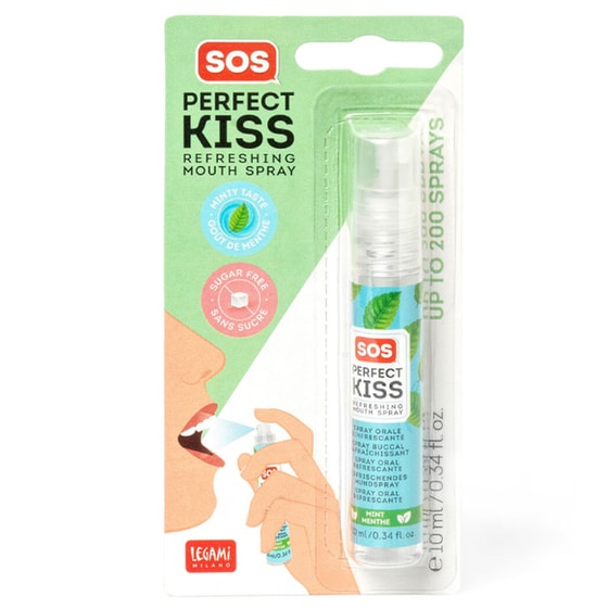 Στοματικό Spray Legami SOS Perfect Kiss Φρέσκια Μέντα 320ml image 0