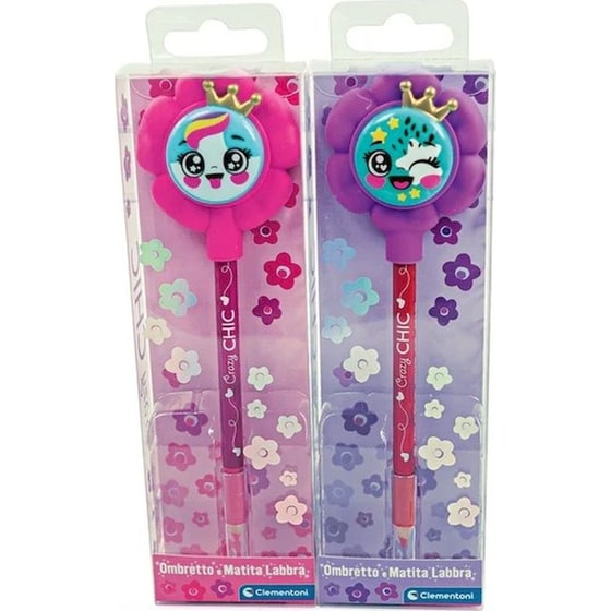 Clementoni Crazy Chic Παιδική Σκιά Ματιών & Μολύβι Lovely Flower 1 Τμχ - Τυχαία Επιλογή Σχεδίου image 0