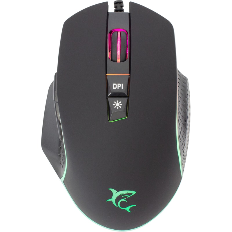 White Shark Gareth Gaming Ενσύρματο Ποντίκι RGB Μαύρο
