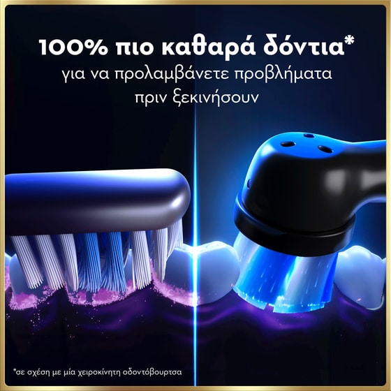Ηλεκτρική Οδοντόβουρτσα ORAL B IO9 DUO Black Onyx & Rose Quartz image 9