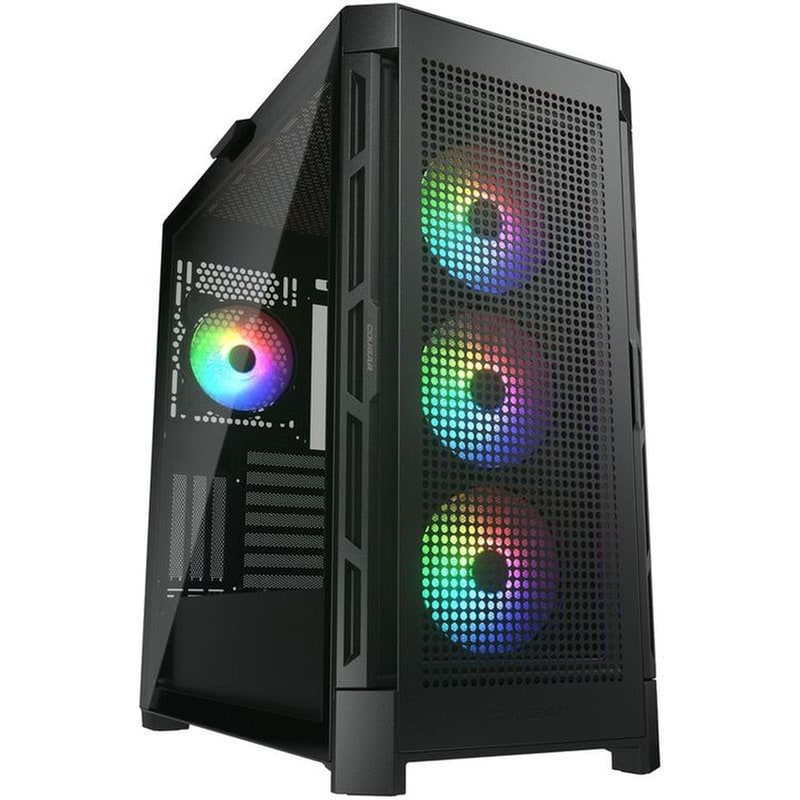 COUGAR Κουτί Desktop Cougar Duoface Pro RGB - Μαύρο