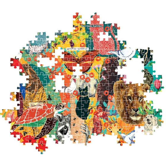 Παζλ Clementoni More is More Collection Animals & Botanics - Compact Box (1000 Κομμάτια) image 2