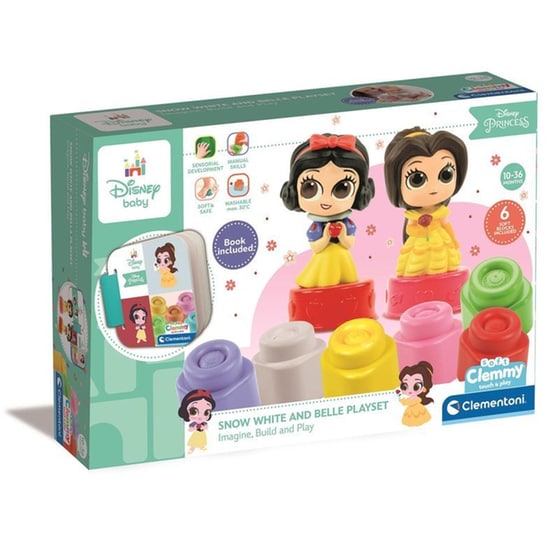 Clementoni Soft Clemmy Disney Baby Σετ Disney Princesses image 0