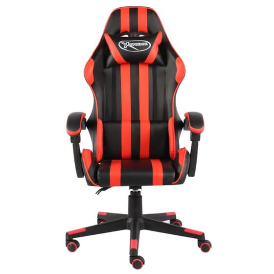 Gaming Καρέκλα Racing VidaXL Συνθετικό Δέρμα - Κόκκινο/Μαύρο image 1
