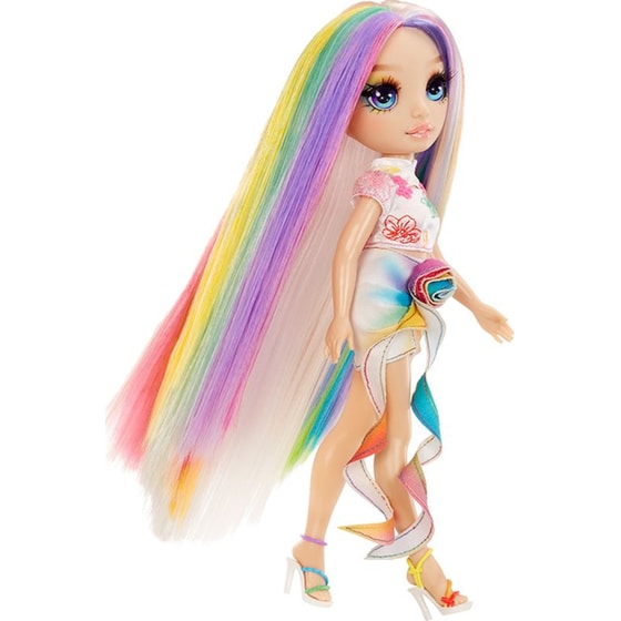 Κούκλα Rainbow High Amaya Χρωματιστά Μαλλιά Ουράνιο Τόξο (526780-EUC) image 7