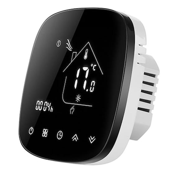 Smart Θερμοστάτης Αερίου Bht-001-gclw, Wifi, Μαύρος image 0