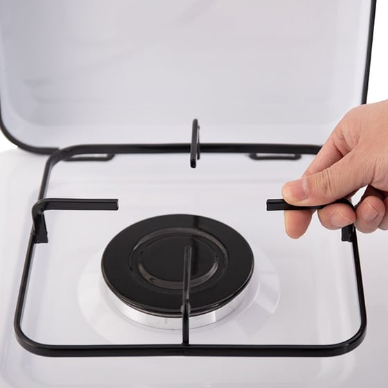 LEXICAL LGS-2811-1 1BUR Επιτραπέζια Εστία Υγραερίου Λευκό image 2