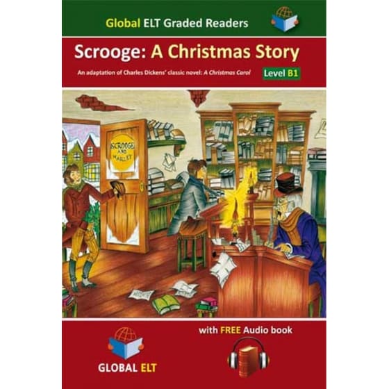 Scrooge- A Christmas Story - Graded Reader Level B1 image 0