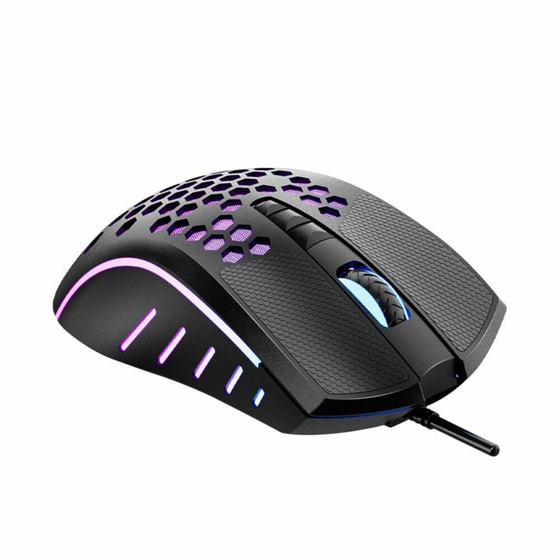 Meetion Honeycomb Gm015 RGB Gaming Ενσύρματο Ποντίκι Μαύρο image 3