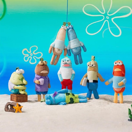 Μπρελόκ Pop Mart Spongebob - Bikini Bottom Buddies Blind Box image 1