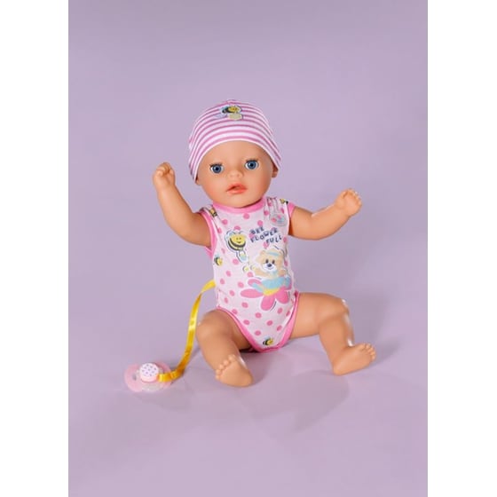 MGA Entertainment Διαδραστική Κούκλα Μωρό BABY born Little Magic Girl (36cm) image 1