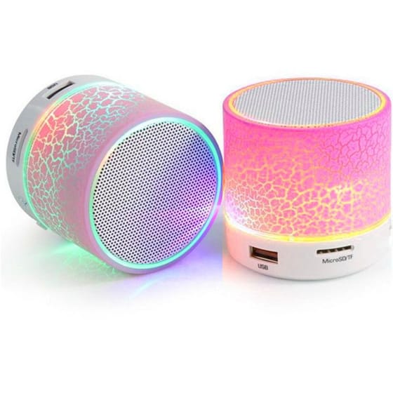 Lamtech Led Light Φορητό Ηχείο 5 W - Ροζ image 2