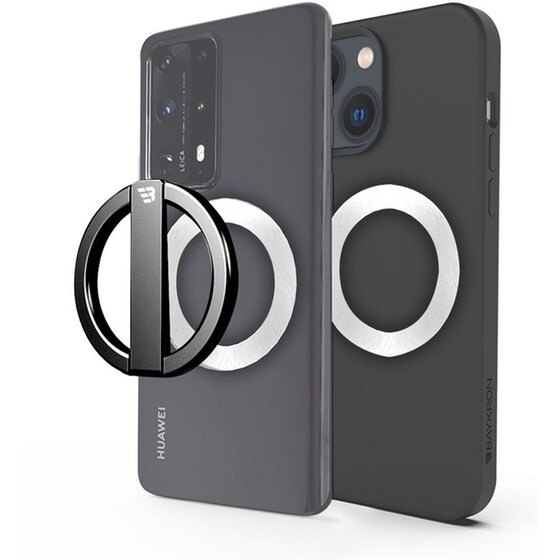 Βάση Στήριξης Κινητών Baykron BKR-MAGST-BLK Μαγνητικό Stand με Magsafe - Black image 5