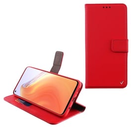 Θήκη Xiaomi Mi 10T/Mi 10T Pro - Volte-tel Allure Magnet Book Stand Clip - Red